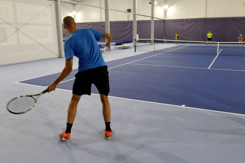 Tennis. Gornik Bytom. Opening of Tennis Hall. 19.04.2018