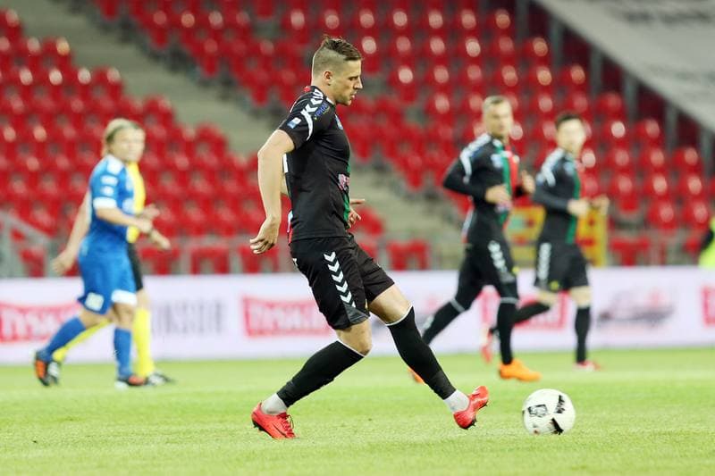 Football. Nice I Liga. GKS Tychy - Miedz Legnica. 04.05.2018