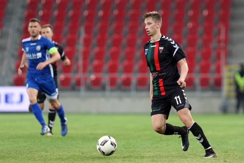 Football. Nice I Liga. GKS Tychy - Miedz Legnica. 04.05.2018