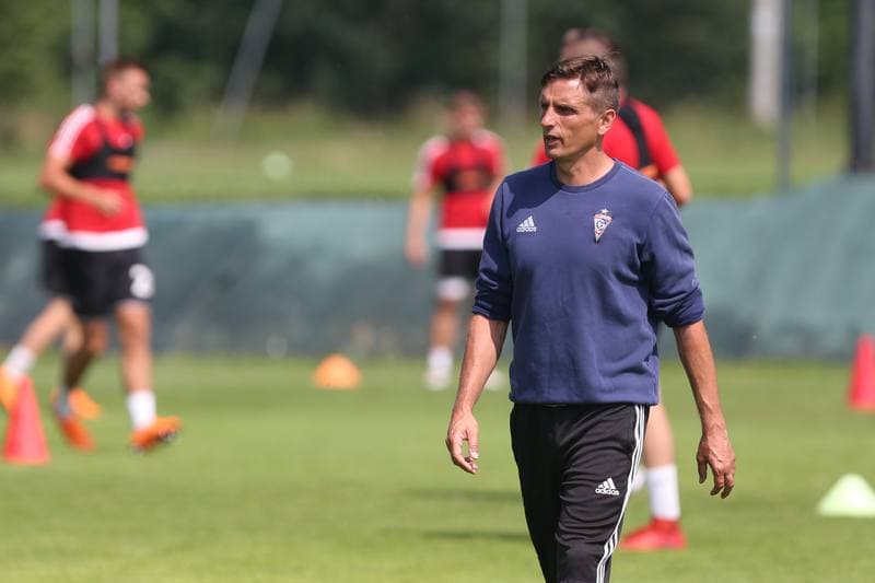 Football. Gornik Zabrze. Training. 20.06.2018
