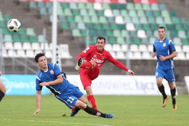Football. Sparing. Zaglebie Sosnowiec - Sleza Wroclaw. 16.07.2018