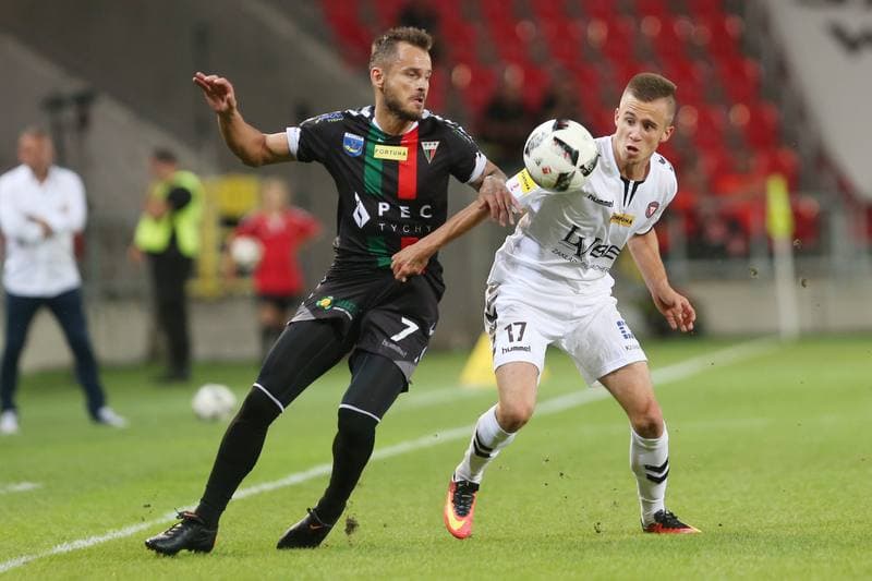 Football. Fortuna I Liga. GKS Tychy - Garbarnia Krakow. 22.08.2018