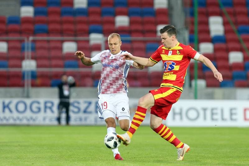 Football. Lotto Ekstraklasa. Gornik Zabrze - Jagiellonia Bialystok. 23.09.2018