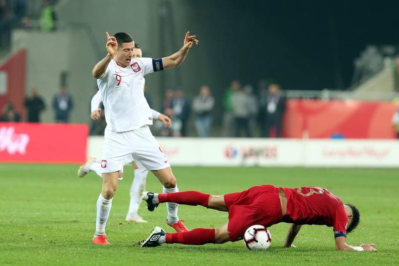 Football. UEFA Nations League. Poland - Portugal. 11.10.2018