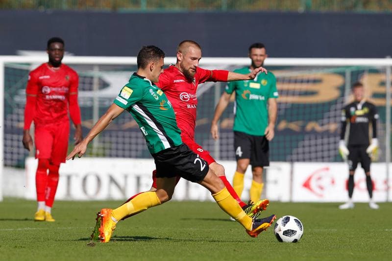 Football. Sparing. Zaglebie Sosnowiec - GKS 1962 Jastrzebie. 13.10.2018