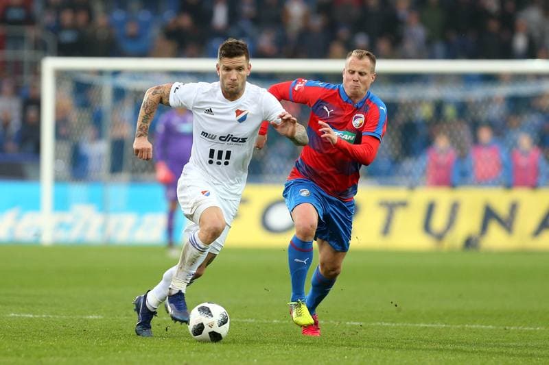 Football. Fortuna:Liga. Banik Ostrava - Viktoria Plzen. 03.11.2018