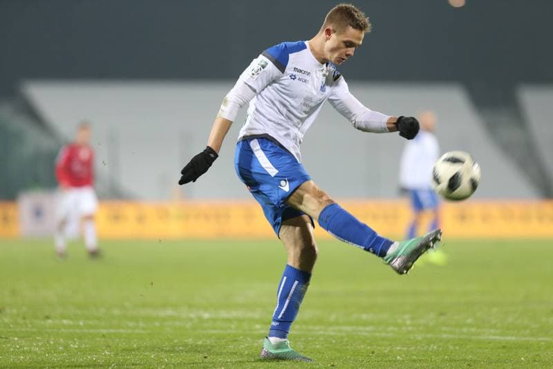 Football. Lotto Ekstraklasa. Zaglebie Sosnowiec - Lech Poznan. 16.12.2018