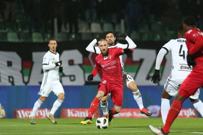 Football. Lotto Ekstraklasa. Zaglebie Sosnowiec - Legia Warsaw. 20.12.2018