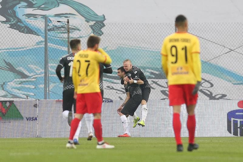 Football. Lotto Ekstraklasa. Zaglebie Sosnowiec - Korona Kielce. 02.03.2019