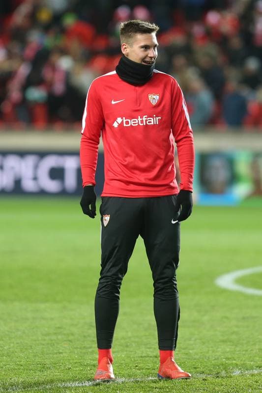 Football. UEFA Europa League. Slavia Prague - Sevilla FC. 14.03.2019