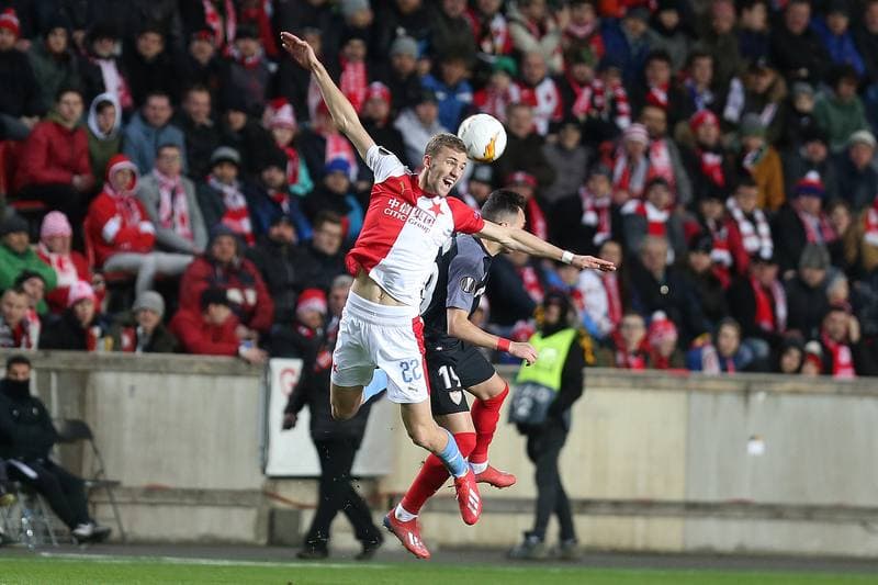 Football. UEFA Europa League. Slavia Prague - Sevilla FC. 14.03.2019