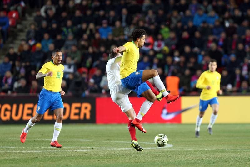 Football. International Friendly. Czech Republic - Brazil. 26.03.2019