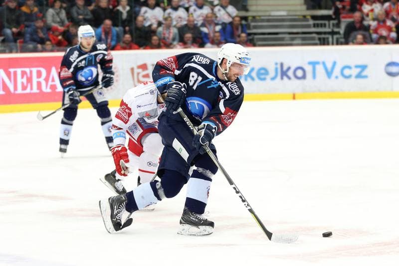 Ice Hockey. Tipsport Extraliga. Ocelari Trinec - Skoda Plzen. 15.04.2019