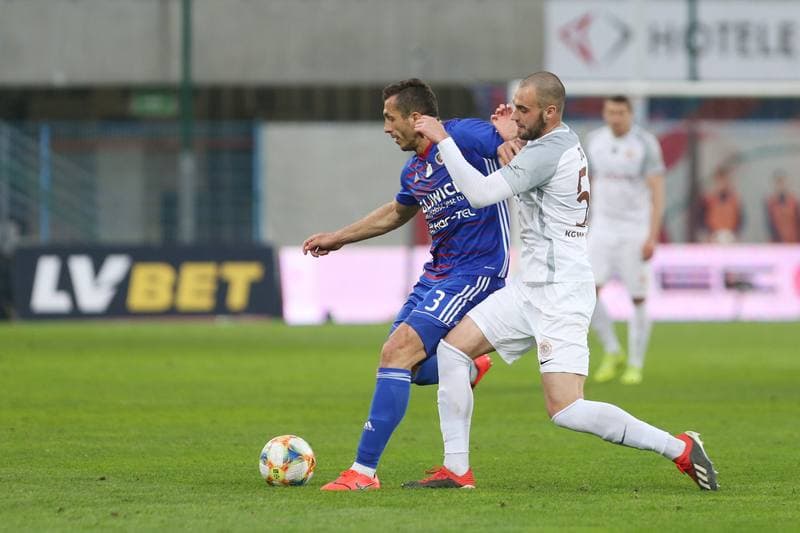 Football. Lotto Ekstraklasa. Piast Gliwice - Zaglebie Lubin. 23.04.2019