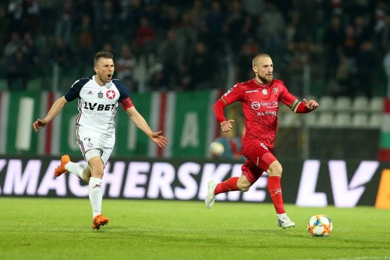 Football. Lotto Ekstraklasa. Zaglebie Sosnowiec - Wisla Krakow. 25.04.2019