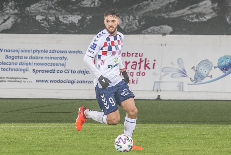 Football. PKO BP Ekstraklasa. Gornik Zabrze - Pogon Szczecin. 27.11.2020