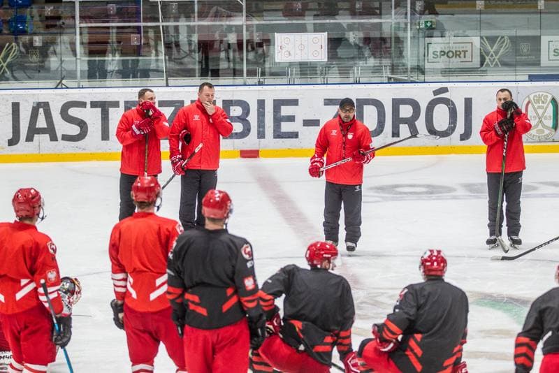 Ice Hockey. Poland national team. Training. 12.05.2021