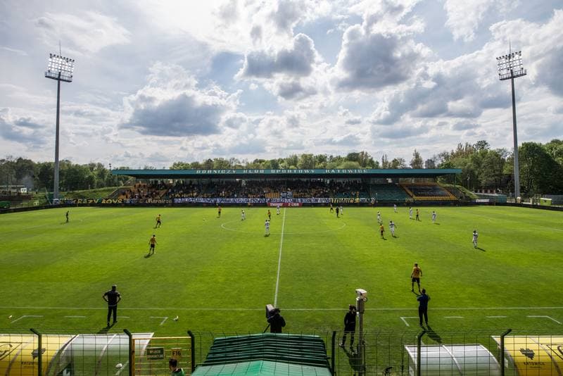 Football. eWinner II liga. GKS Katowice - Wigry Suwalki. 15.05.2021
