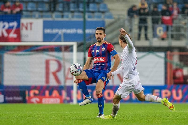 Football. PKO BP Ekstraklasa. Piast Gliwice - Wisla Krakow. 01.10.2021