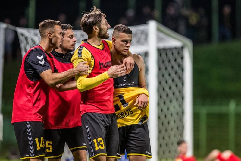 Football. Fortuna I Liga. GKS Katowice - Stomil Olsztyn. 03.10.2021