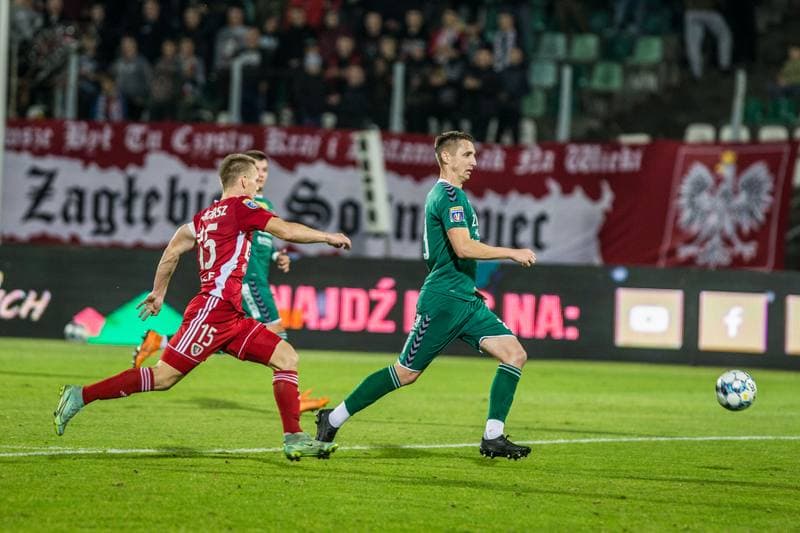 Football. Fortuna Puchar Polski. Zaglebie Sosnowiec - Piast Gliwice. 27.10.2021