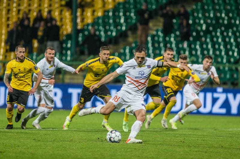 Football. Fortuna Puchar Polski. GKS Katowice - Bruk-Bet Termalica Nieciecza. 27.10.2021