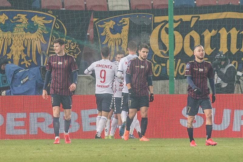 Football. PKO BP Ekstraklasa. Gornik Zabrze - Pogon Szczecin. 12.12.2021