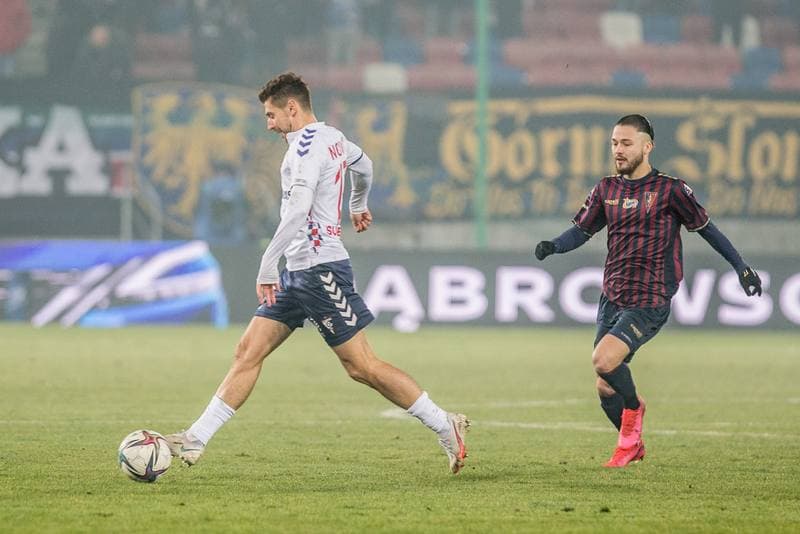 Football. PKO BP Ekstraklasa. Gornik Zabrze - Pogon Szczecin. 12.12.2021