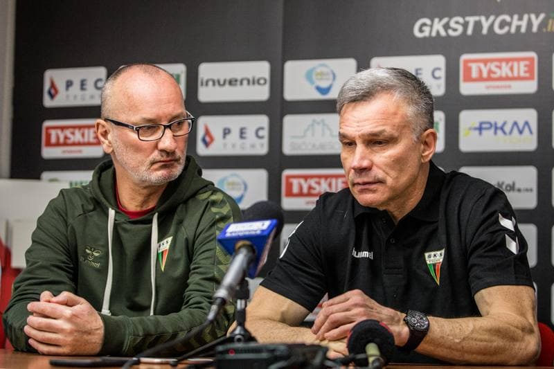 Ice Hockey. GKS Tychy. Press Conference. 05.01.2022