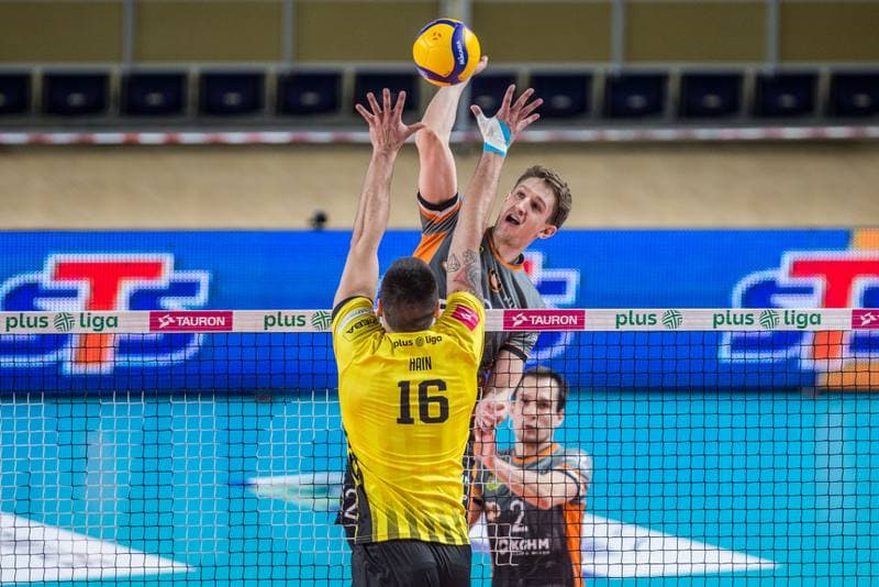 Volleyball. PlusLiga. GKS Katowice - Cuprum Lubin. 06.02.2022