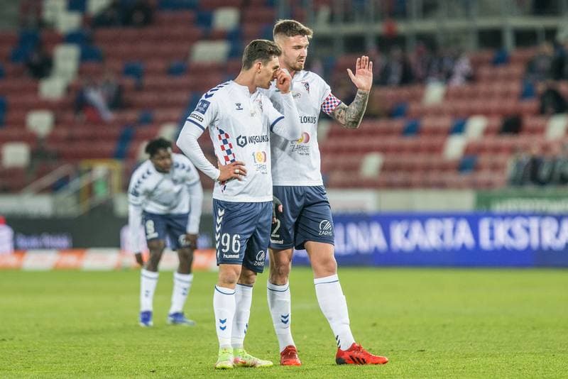Football. PKO BP Ekstraklasa. Gornik Zabrze - Jagiellonia Bialystok. 14.02.2022