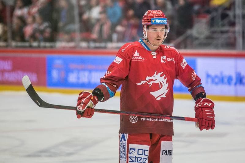 Ice Hockey. Tipsport Extraliga. Ocelari Trinec - Energie Karlovy Vary. 21.02.2022