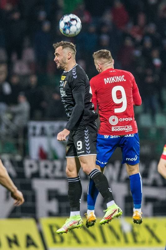 Football. Fortuna I Liga. Zaglebie Sosnowiec - Odra Opole. 25.02.2022