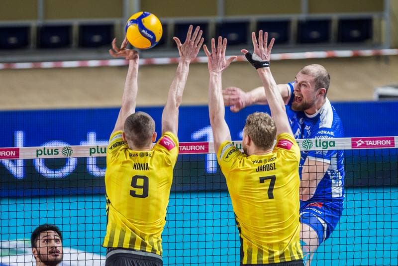 Volleyball. PlusLiga. GKS Katowice - Slepsk Malow Suwalki. 25.02.2022