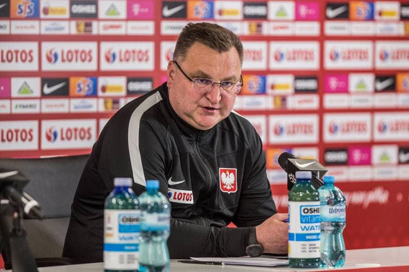 Football. Poland national team. Press Conference. 21.03.2022