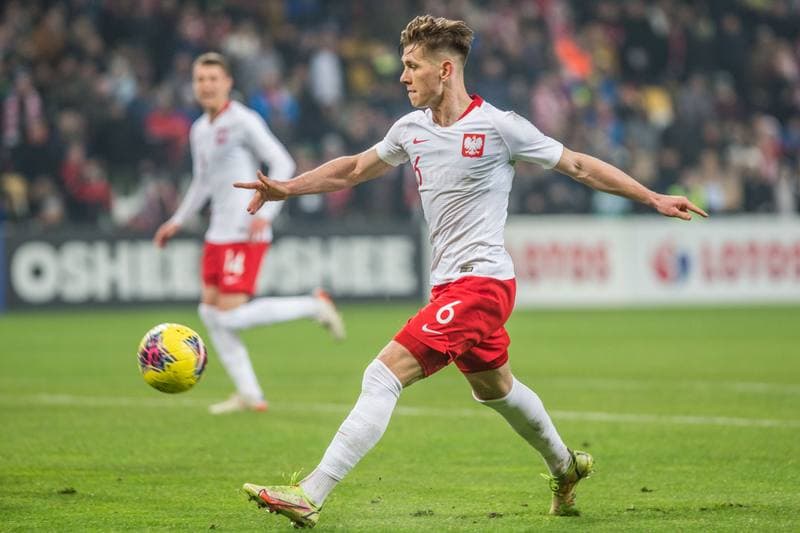 Football. UEFA Elite League. Poland - England. 25.03.2022