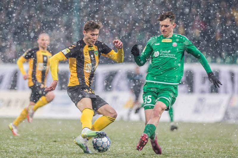 Football. Fortuna I Liga. GKS Katowice - Gornik Polkowice. 02.04.2022