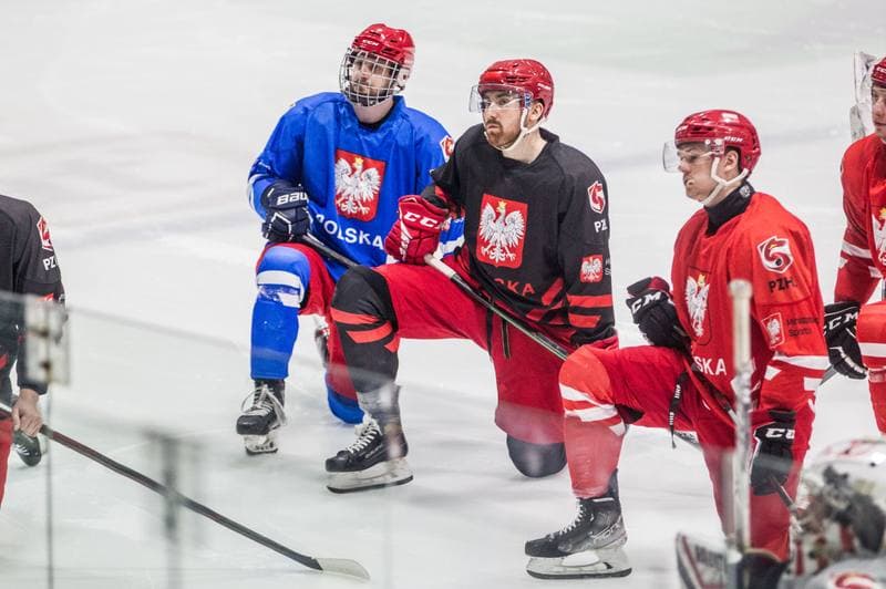 Ice Hockey. Poland national team. Training. 06.04.2022