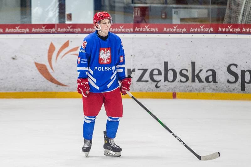 Ice Hockey. Poland national team. Training. 06.04.2022