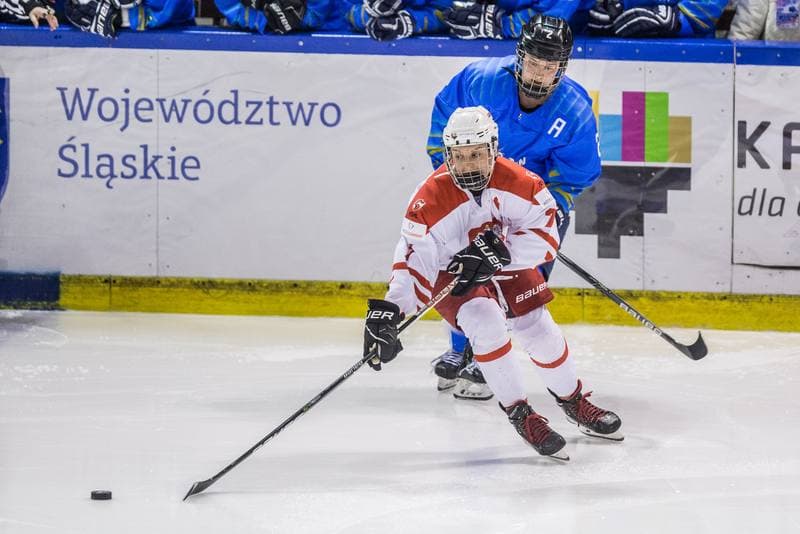 Ice Hockey. Women's World Championship Division 1B. Poland - Kazakhstan. 08.04.2022