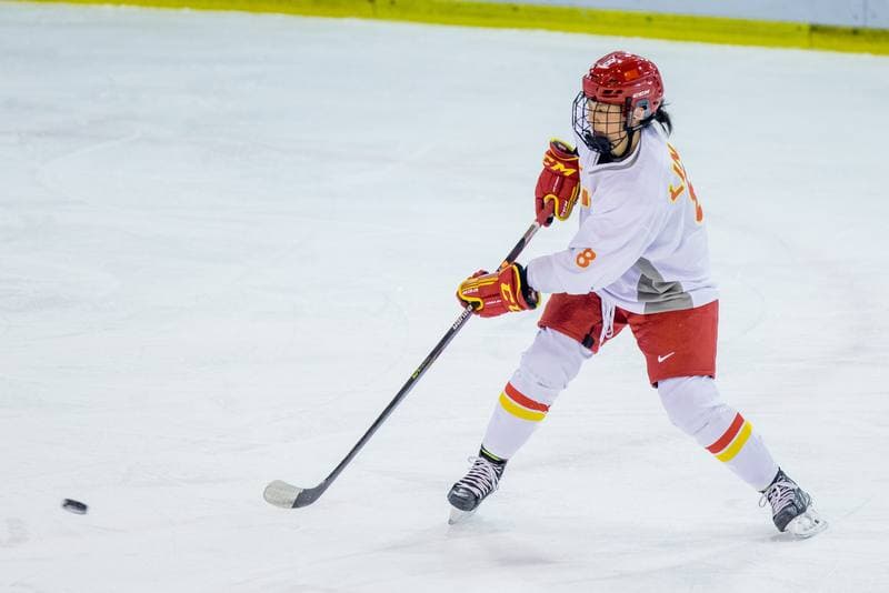 Ice Hockey. Women's World Championship Division 1 Group B. Slovenia - China. 11.04.2022