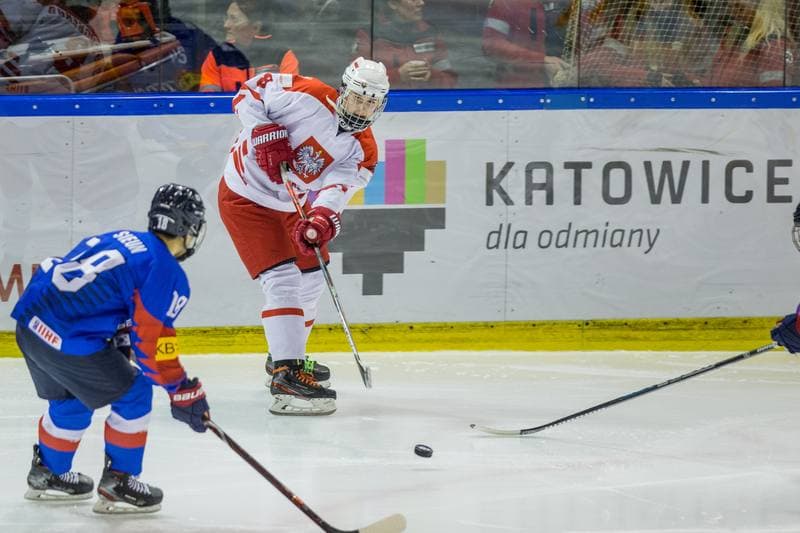 Ice Hockey. Women's World Championship Division 1B. Korea - Poland. 11.04.2022