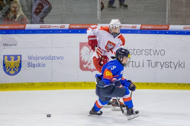 Ice Hockey. Women's World Championship Division 1B. Korea - Poland. 11.04.2022