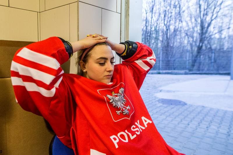 Ice Hockey. Women's World Championship Division 1B. Poland - China. 14.04.2022