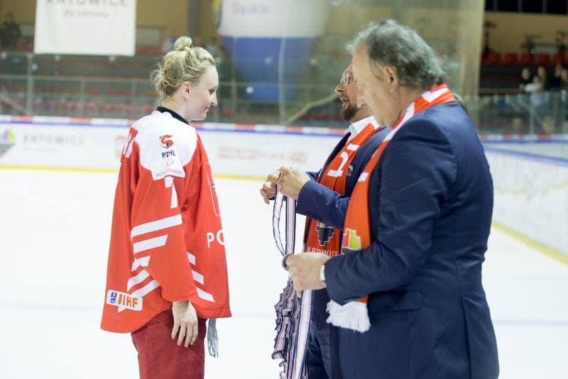 Ice Hockey. Women's World Championship Division 1B. Poland - China. 14.04.2022