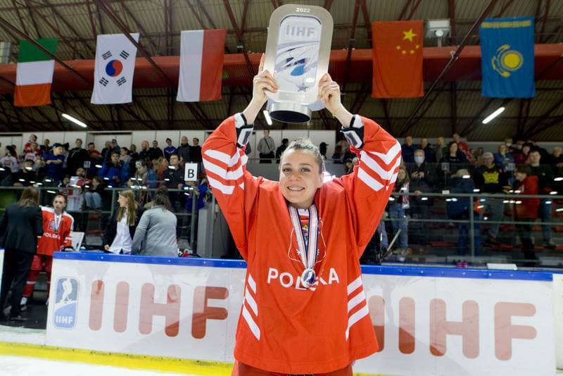 Ice Hockey. Women's World Championship Division 1B. Poland - China. 14.04.2022