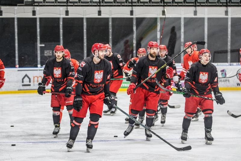 Ice Hockey. Poland national team. Training. 18.04.2022