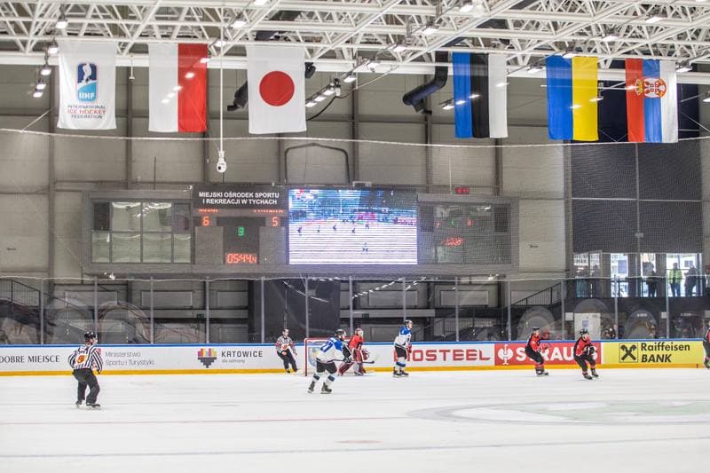 Ice Hockey. World Championship Division 1 Group B. Japan - Estonia. 28.04.2022