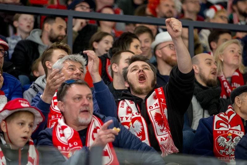 Ice Hockey. World Championship Division 1 Group B. Serbia - Poland. 29.04.2022