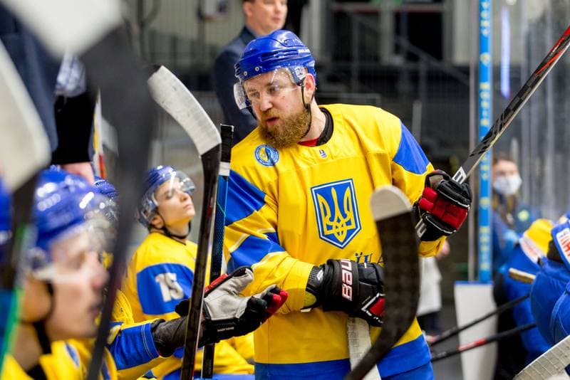 Ice Hockey. World Championship Division 1 Group B. Estonia - Ukraine. 01.05.2022
